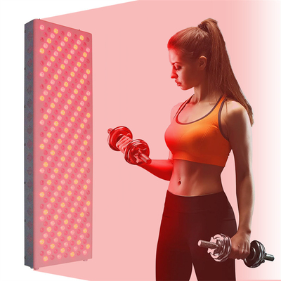 लो EMF 600nm 850nm रेड लाइट थेरेपी डिवाइस 1500w LCD डिस्प्ले टच स्क्रीन