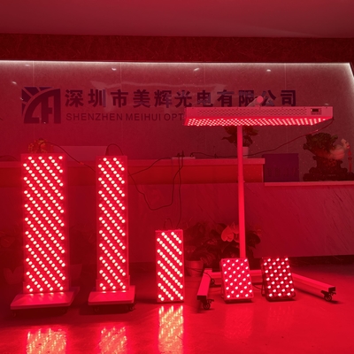 3000W 660nm 850nm स्पंदित लाल प्रकाश चिकित्सा पैनल डिवाइस 2 पैनल और 1 स्टैंड के साथ