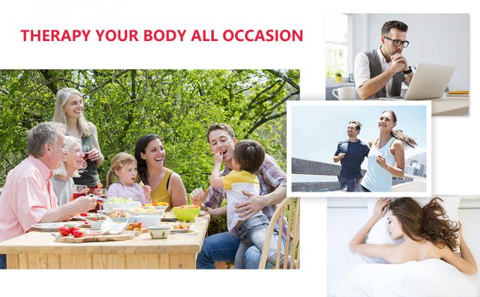 वजन घटाने योग मैट के लिए रेड लाइट थेरेपी पैड निकट अवरक्त रेड एलईडी बेल्ट 4